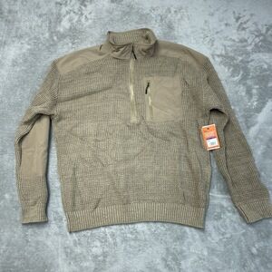 Bass Outdoor Men's XXL Mixed Sweater Kelp Cotton Blend e0506
